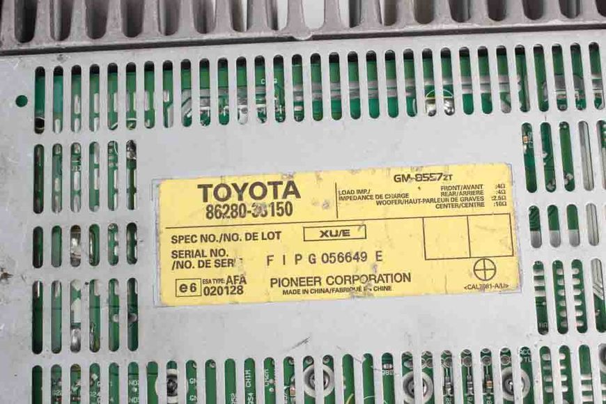 Купить Усилитель Аудиосистемы Lexus ES (GSV40) 2006-2013 8628033150 20421 б/у на авторазборке